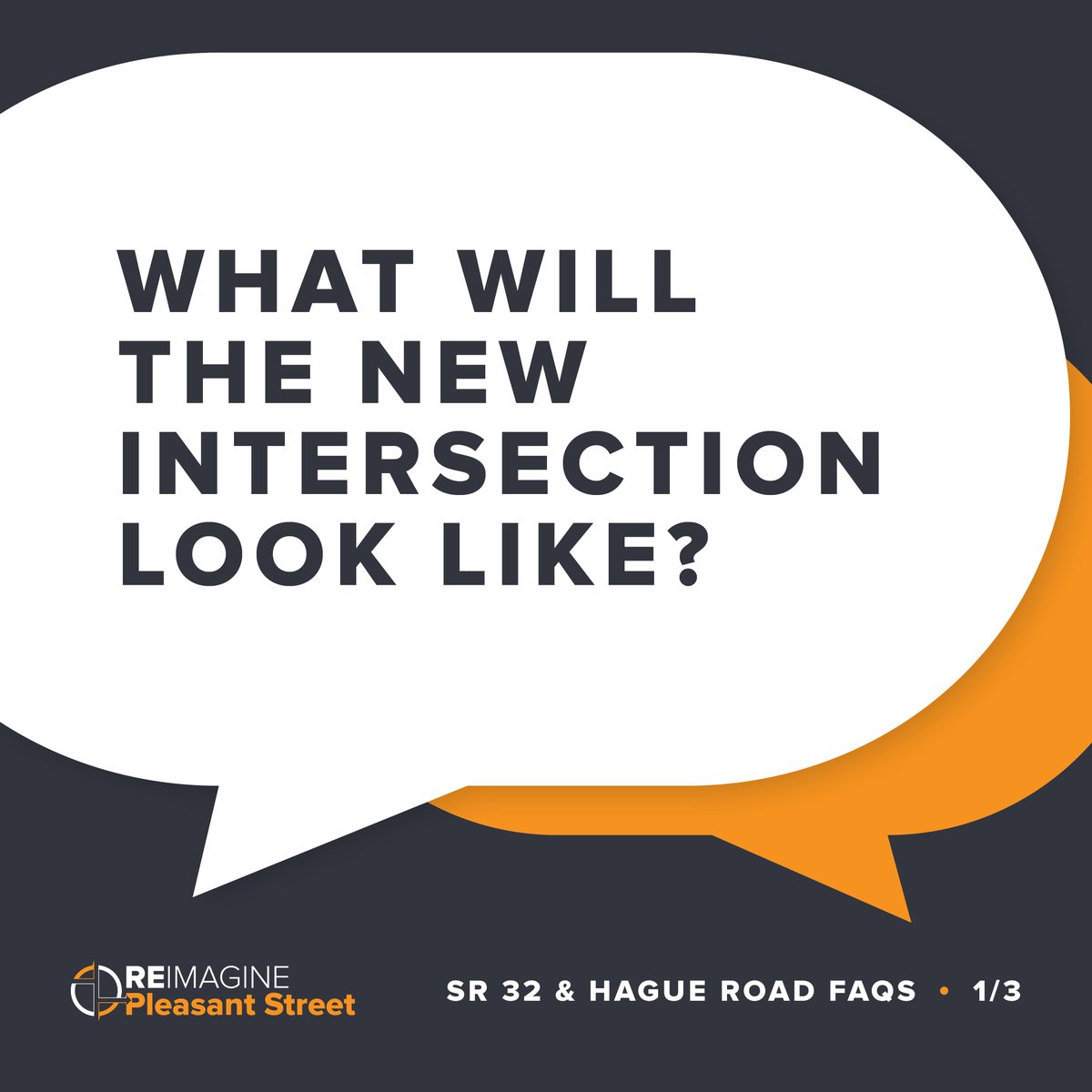 reimagineplsnt's tweet image. Construction is ramping up for the new roundabout at SR 32 and Hague Road. One question we’ve received is what the intersection will look like when complete.