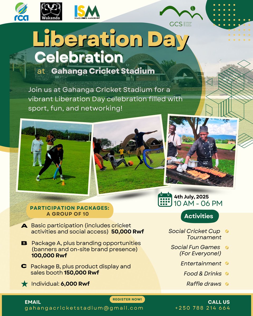 Gahanga Cricket Stadium tweet media