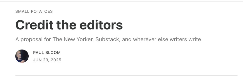 paulbloomatyale's tweet image. New Substack. If you read it and agree, please spread the word.
substack.com/home/post/p-16…