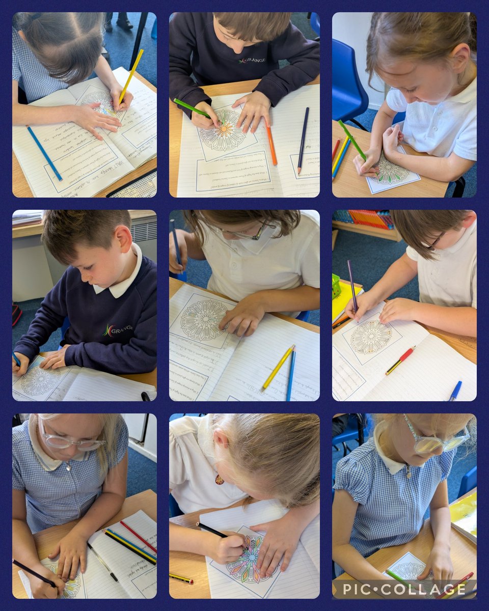 In #GrangeRE we have been looking at Islamic art and discussing its importance to the Muslim community! 

<a href="/GrangeMissA/">GrangeMissA</a> 
<a href="/GrangeMrsMcG/">Mrs McGilloway</a>