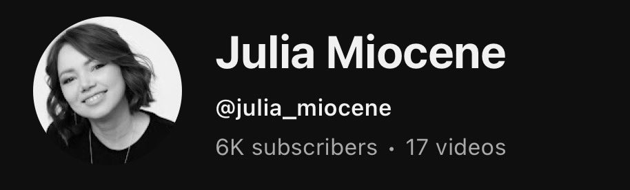 Somehow, 6,000 of you hit subscribe on YouTube and didn’t immediately regret it 😄
Big love to the brave souls watching my CSS chaos. More divs and wizardry coming soon!

youtube.com/@julia_miocene