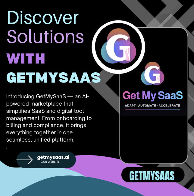 getmysaas's tweet photo. GetMySaaS helps you move faster by putting the best SaaS tools at your fingertips. With GetMySaaS, discover countless digital solutions with our SaaS and AI tools.
#SaaS #AItools #GetMySaaS #ProductivityHack #StartupTools #BusinessGrowth #NoCode #WorkflowSimplified #CloudApps https://t.co/rn8VjkHjSG