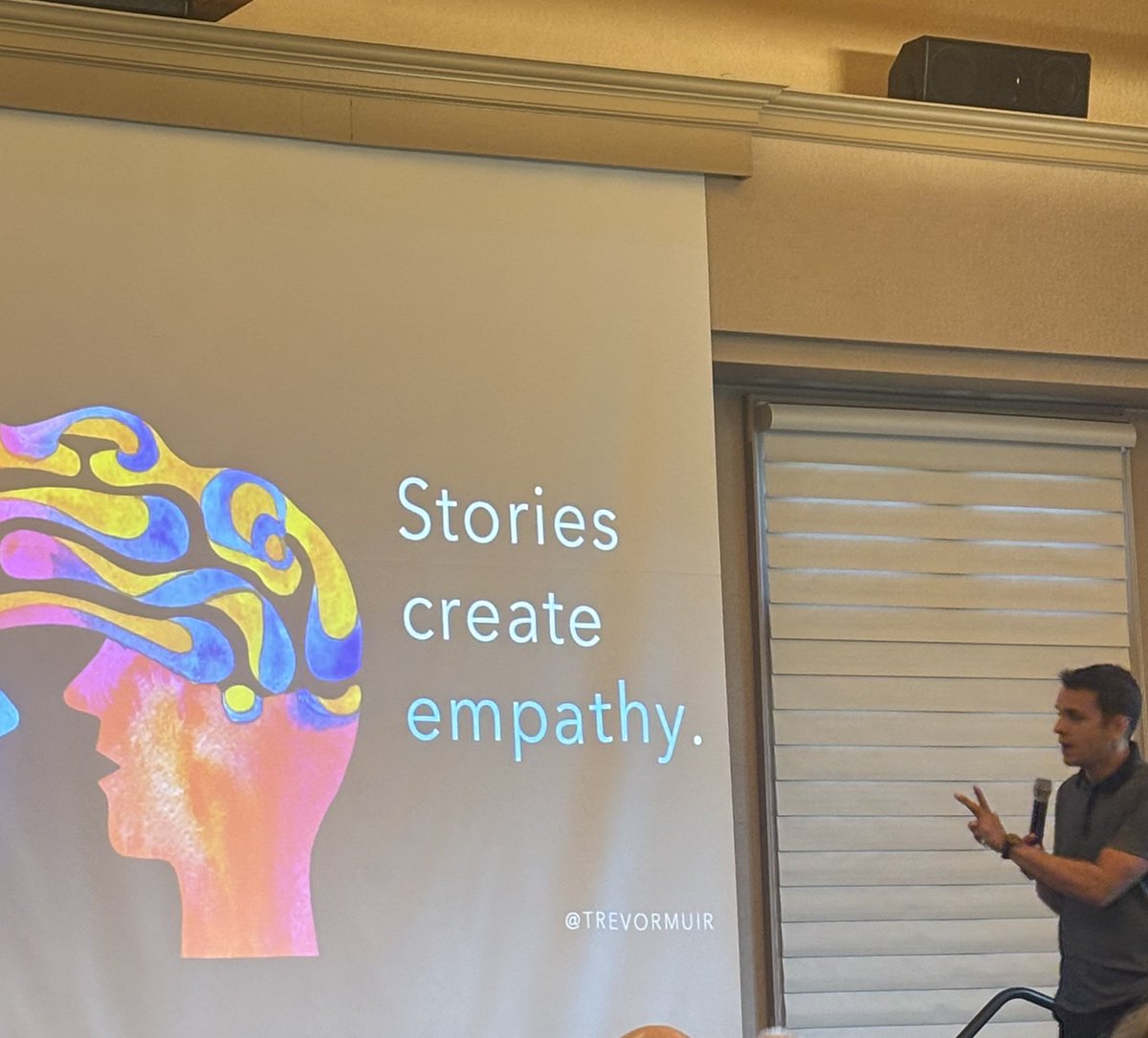4KristenEnglish's tweet image. “One of the best ways to create empathy is through stories”~@TrevorMuir 
As educators we have the opportunity to design authentic learning experiences that create a story our Ss will remember. #conceptualunderstanding
@RoanokeCollege #CopenhaverInstitute