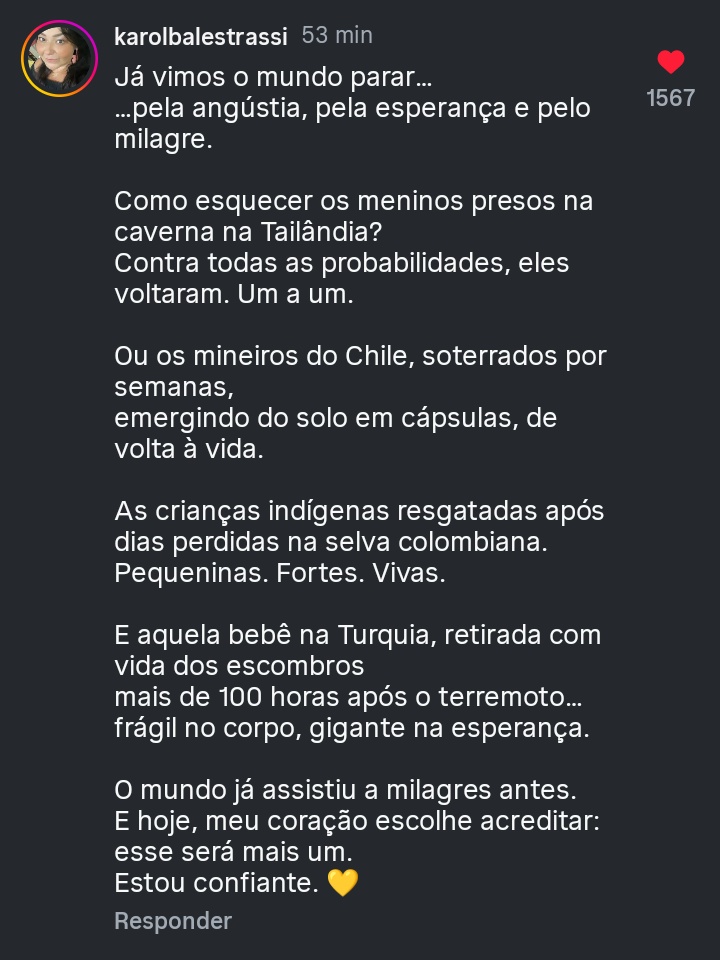 faithrockvato's tweet photo. um dos comentários mais nobres sobre o caso da Juliana Marins, é desse tipo de mensagem que a família precisa ler neste momento, não pedidos de desistência ou julgamentos. https://t.co/Ms5CPFN1qC