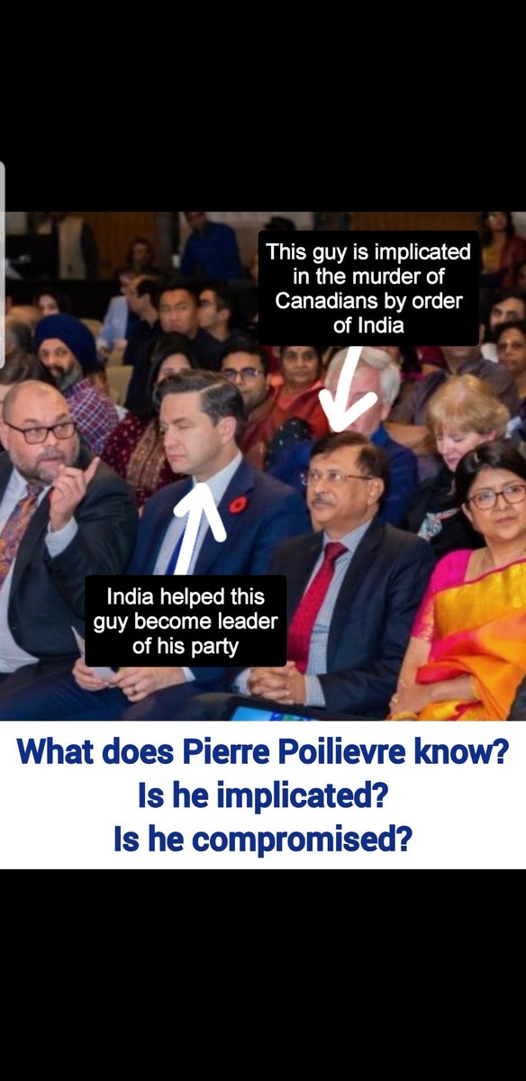 mikee5150's tweet photo. @PierrePoilievre #comprimised https://t.co/X0nLY2sH68