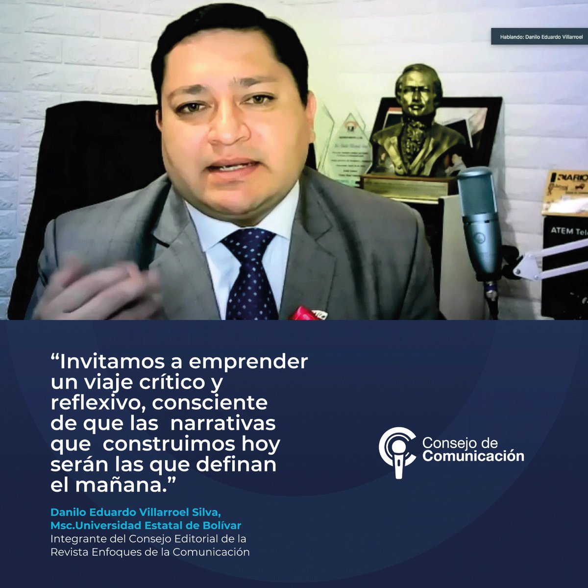 albitaherraes's tweet photo. Danilo Eduardo   Villarroel, @danyv_tv, escribió el prólogo de la revista. #EnfoquesDelFuturo.   Puedes leerlo aquí https://t.co/svZDndiSzO https://t.co/J3u7JFxZ7Z