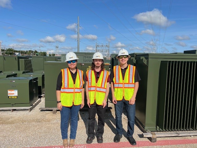 TNMP's tweet image. Our Lewisville engineering interns recently toured TNMP’s construction center, gaining valuable insight into the processes and infrastructure that keep our communities powered. ⚡️🔎
#EngineeringExcellence #FutureLeaders #TNMP #PoweringCommunities #InternExperience