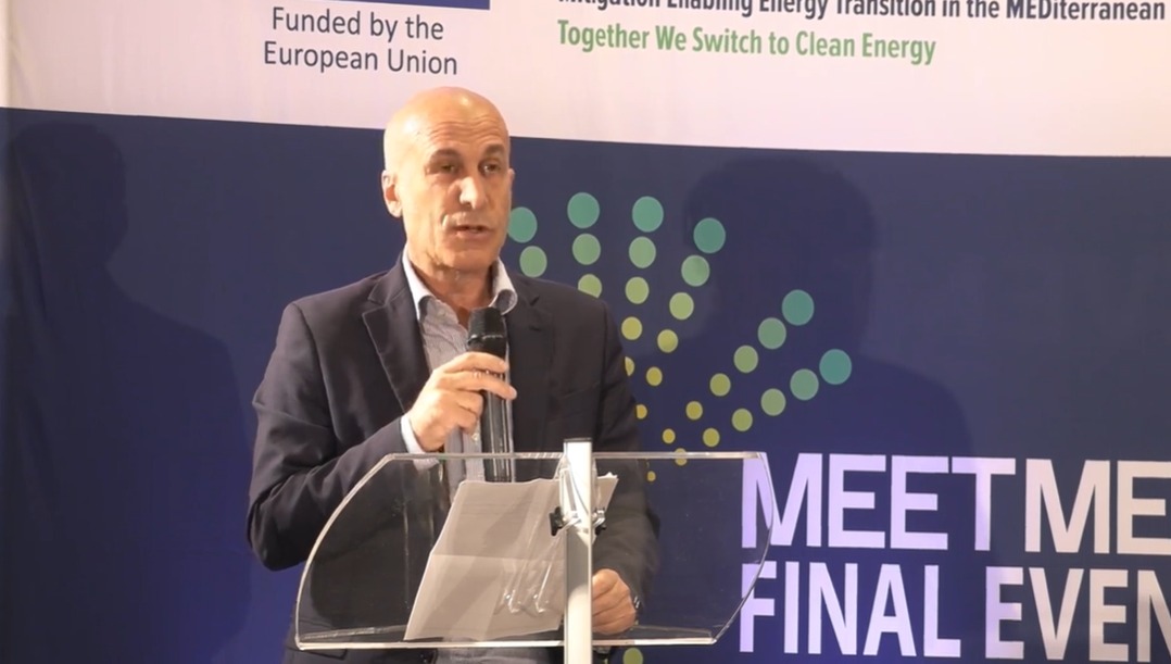 ENEAOfficial's tweet photo. Giorgio Graditi, DG ENEA e Presidente di #MEDENER, ha partecipato all'evento finale del progetto #meetMED, che segna il culmine di quattro anni di lavoro innovativo volto a promuovere misure di #efficienzaenergetica negli edifici e negli elettrodomestici in otto paesi beneficiari https://t.co/gWRxyqLJya