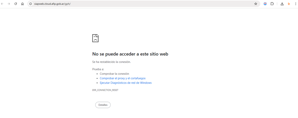 Último día para la presentación de Ganancias 2024 y la página de <a href="/ARCA_informa/">ARCA | Agencia de Recaudación y Control Aduanero</a> no sorprendiendo lamentablemente.

Por estas cosas es que siempre pedimos prórrogas <a href="/LuisCaputoAR/">totocaputo</a>, no es capricho. Hagan las cosas bien y déjennos trabajar en paz.