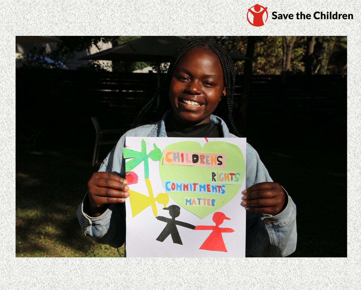 SaveChildrenZIM's tweet image. 📌#Reminder: Children's rights commitments matter. Let's invest in a bright future for all children in Zimbabwe.
Share if you agree.
