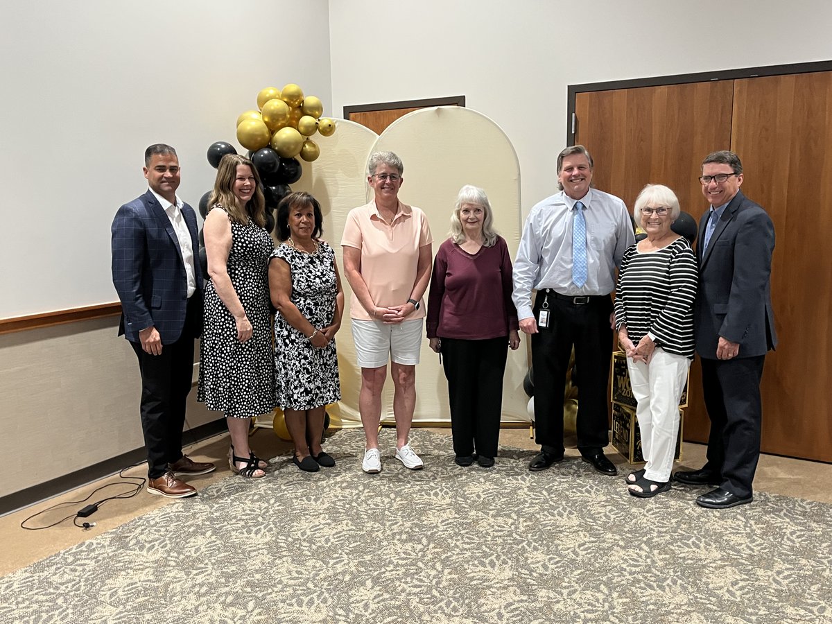 ButlerCountyESC's tweet photo. 🎉 We proudly celebrated our 2025 retirees at last week’s Board meeting—123 combined years of service!

Congrats to Patty (not photographed), Pamela, Susan, Debra &amp; Roger! Your dedication helped make us the Best Place to Work in Butler County. 💙

#Proud2BCESC #BestOfButlerCounty https://t.co/xXvAXZCUyG