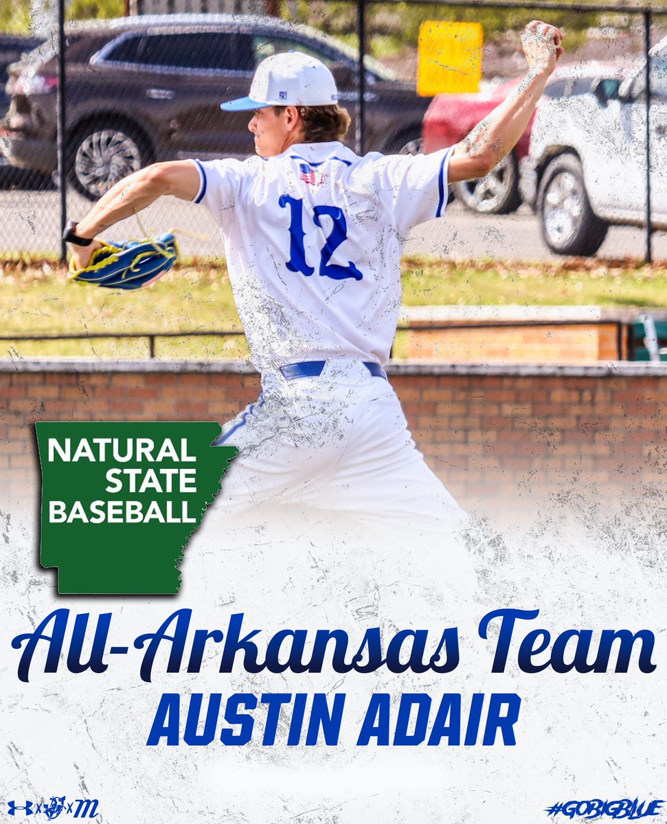 𝑵𝒂𝒕𝒖𝒓𝒂𝒍 𝑺𝒕. 𝑩𝒂𝒔𝒆𝒃𝒂𝒍𝒍 𝑨𝒍𝒍-𝑨𝒓𝒌𝒂𝒏𝒔𝒂𝒔 𝑻𝒆𝒂𝒎 😤⚾️

💥 Jeremy Adorno and Austin Adair have both been named to the Natural St. Baseball All-Arkansas Team‼️

#GoMuleriders | #GoBigBlue