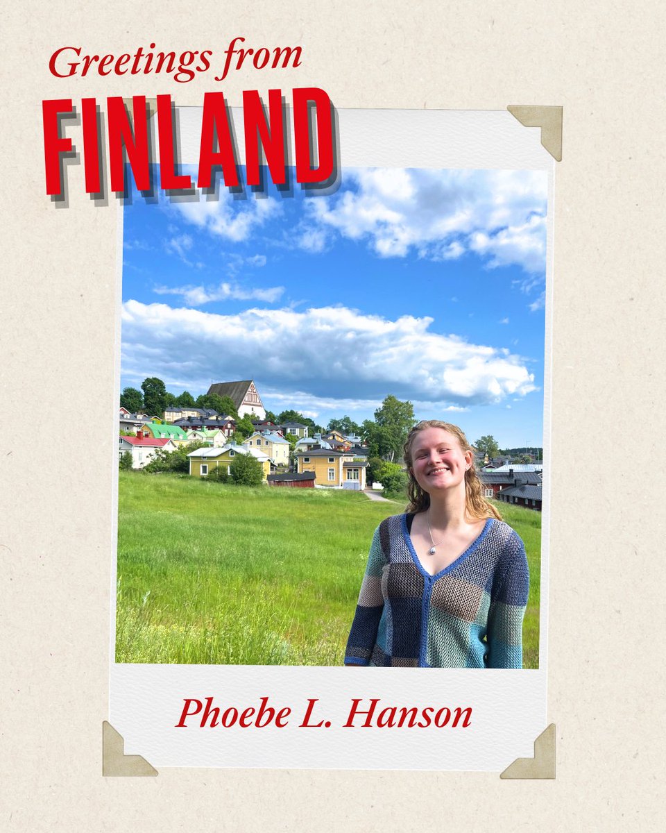 ChurchillFship's tweet image. Greetings from Finland!
Phoebe Hanson, one of our 2024 Churchill Fellows, is having an incredible experience researching climate education in Italy and Finland 🌍💚