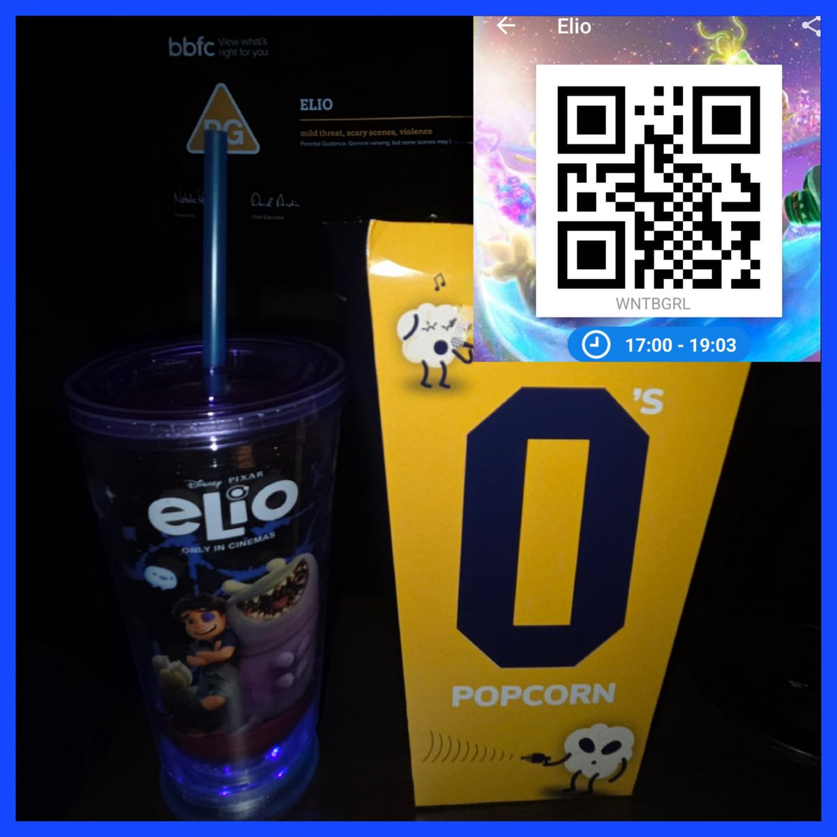 CraigTCFC3's tweet photo. Went To @ODEONCinemas Friday 20th June 2025 In The Afternoon And Saw Elio🟣🔵⚪️ Really Enjoyed #Film #Movie #OdeonCinemas #Limitless #MyLimitless #Cup #Popcorn #GalacticCrunch #Collectors #Combo #Elio https://t.co/1DHILG3X8v