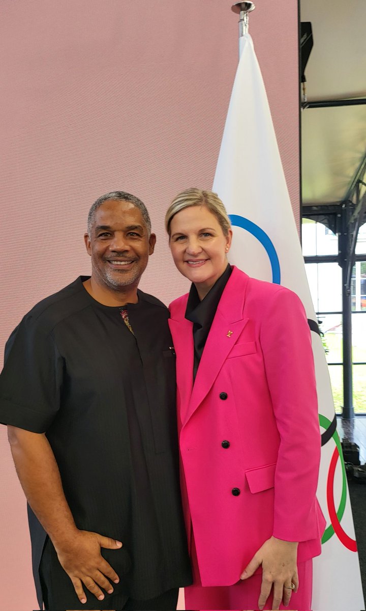A big congratulations to the new IOC President KIRSTY COVENTRY <a href="/iocmedia/">IOC MEDIA</a> <a href="/Olympics/">The Olympic Games</a> 

Your election has inspired the whole world, and now we turn a new chapter in the Olympic Movement!
