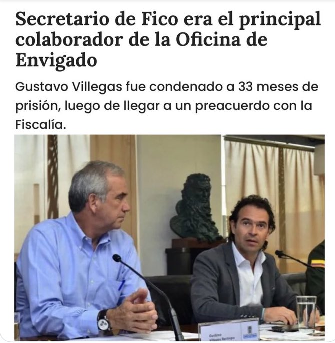 ruben arango (@rubenselvaymar) on Twitter photo Tan raro, <a href="/FicoGutierrez/">Fico Gutiérrez</a> trabajaba con este peligroso asesino, su secretario jefe de oficina de envigado y, no se sentía amenazado ni sentía temor por su vida ? <a href="/petrogustavo/">Gustavo Petro</a> Tan raro, <a href="/FicoGutierrez/">Fico Gutiérrez</a> trabajaba con este peligroso asesino, su secretario jefe de oficina de envigado y, no se sentía amenazado ni sentía temor por su vida ? <a href="/petrogustavo/">Gustavo Petro</a>