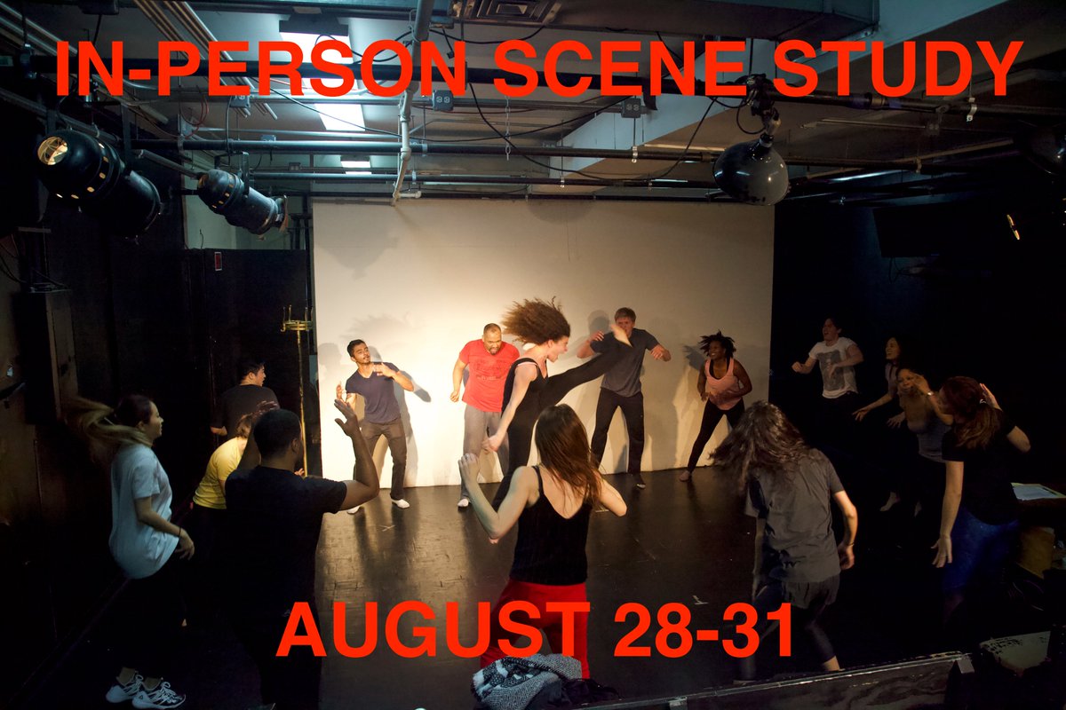 SBStudioLLC's tweet image. New dates for our next In-Person Scene Study Workshop. August 28-31.  Go to susanbatsonstudionyc.com and click on studio tab and then workshops for more information.