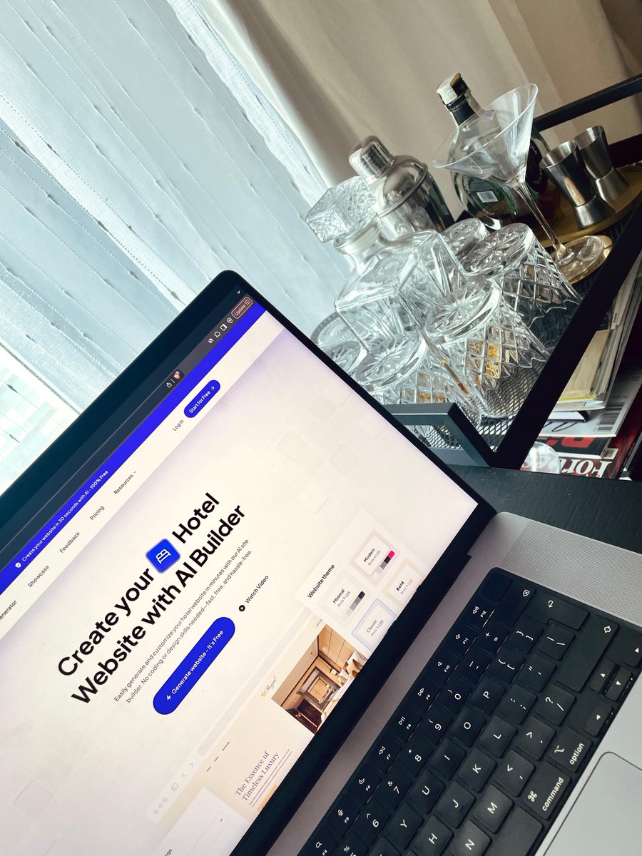 Startup logic:

📉 Can’t buy a hotel (yet)
📈 Built a tool to design their websites instead

Loopple AI for Hotels is live now.

👉 loopple.com/ai-website-bui…
