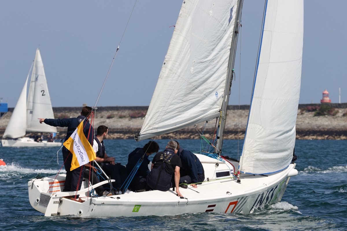 Last Friday, we cast off for the annual McCann FitzGerald Sailing Day in Dún Laoghaire. 

Thanks to the Irish National Sailing &amp; Powerboat School for helping us bring colleagues and clients together for a day on the water.

#GoFurther #SailingDay