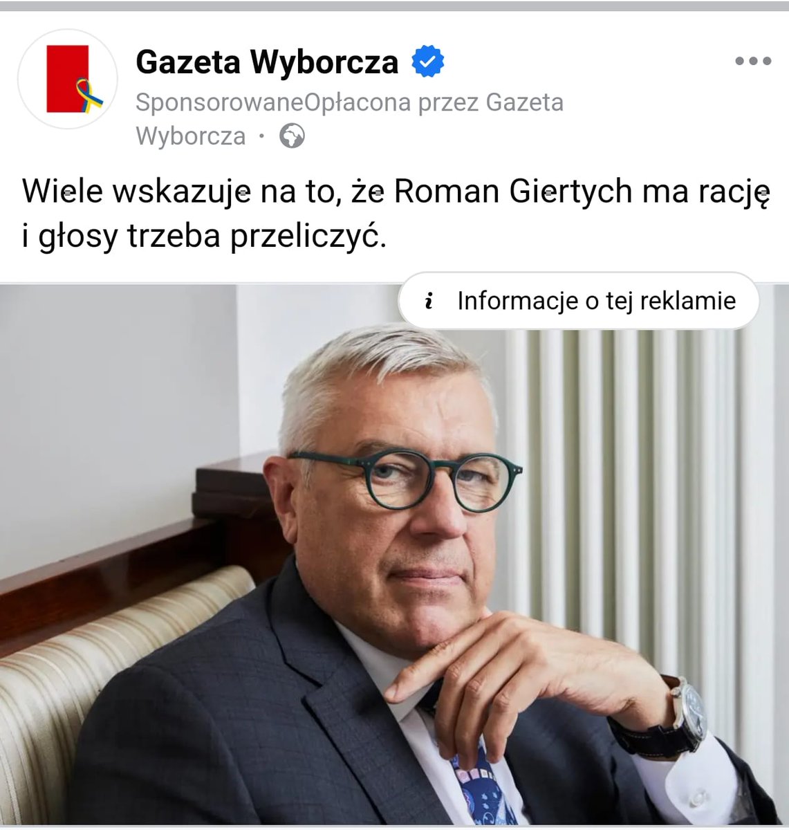 John Bingham (@mrjohnbingham) on Twitter photo Tak bardzo ma rację, że <a href="/gazeta_wyborcza/">Gazeta Wyborcza.pl</a> musi wykupować kampanie reklamowe, żeby przekonać o tym Polaków. Tak bardzo ma rację, że <a href="/gazeta_wyborcza/">Gazeta Wyborcza.pl</a> musi wykupować kampanie reklamowe, żeby przekonać o tym Polaków.