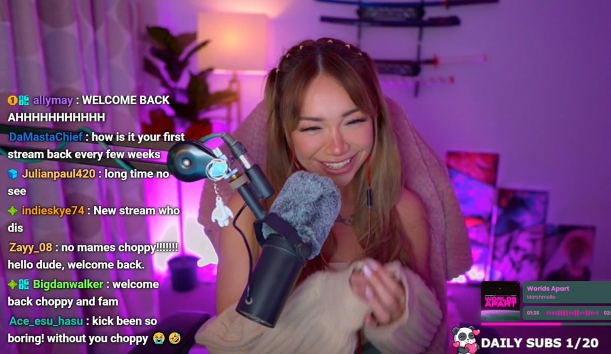 Feels so good to be back 🤍
<a href="/KickStreaming/">Kick</a>