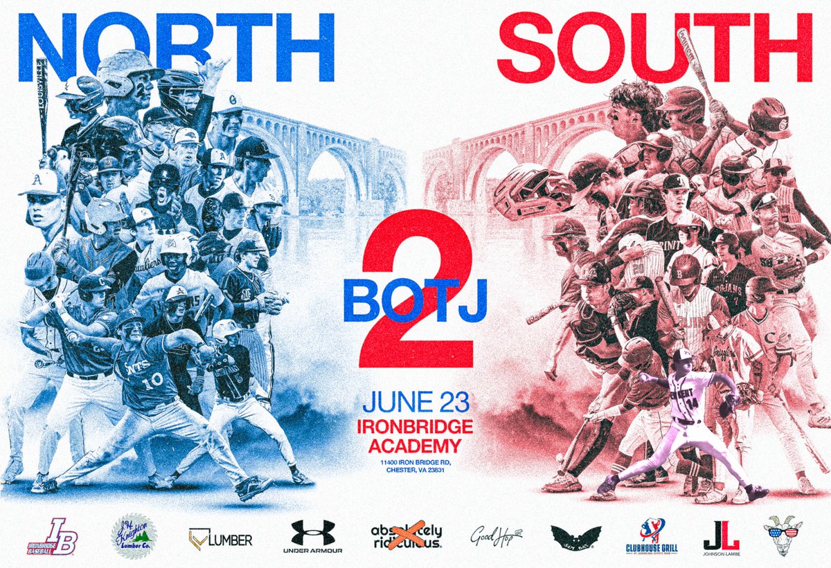 TODAY.

2:00 Batting Practice
3:00 Road Runner
3:30 Home Run Derby
4:45 Pre Game Ceremony
5:00 First Pitch

Purchase tickets here: checkout.square.site/merchant/MLJ4P…
Or at the gate.
Kids 12 &amp; under are free! See you there 🫡