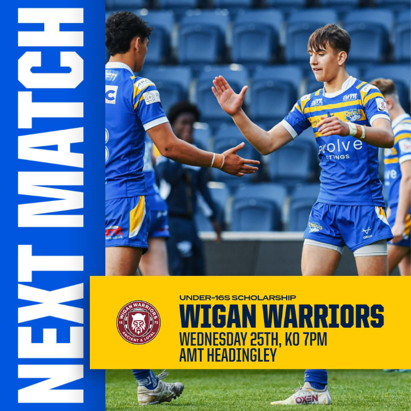 leedsrhinos's tweet photo. Looking forward to seeing our youth teams in action over the next few days!
Which games are you going to?

▪️WEDNESDAY
U16s vs @WiganWarriorsRL - AMT Headingley, KO 7pm
U19s vs @FevRoversWomen - Stanningley, KO 7pm

▪️THURSDAY
U18s vs @OfficialBullsRL - Bartercard Odsal, KO 7pm