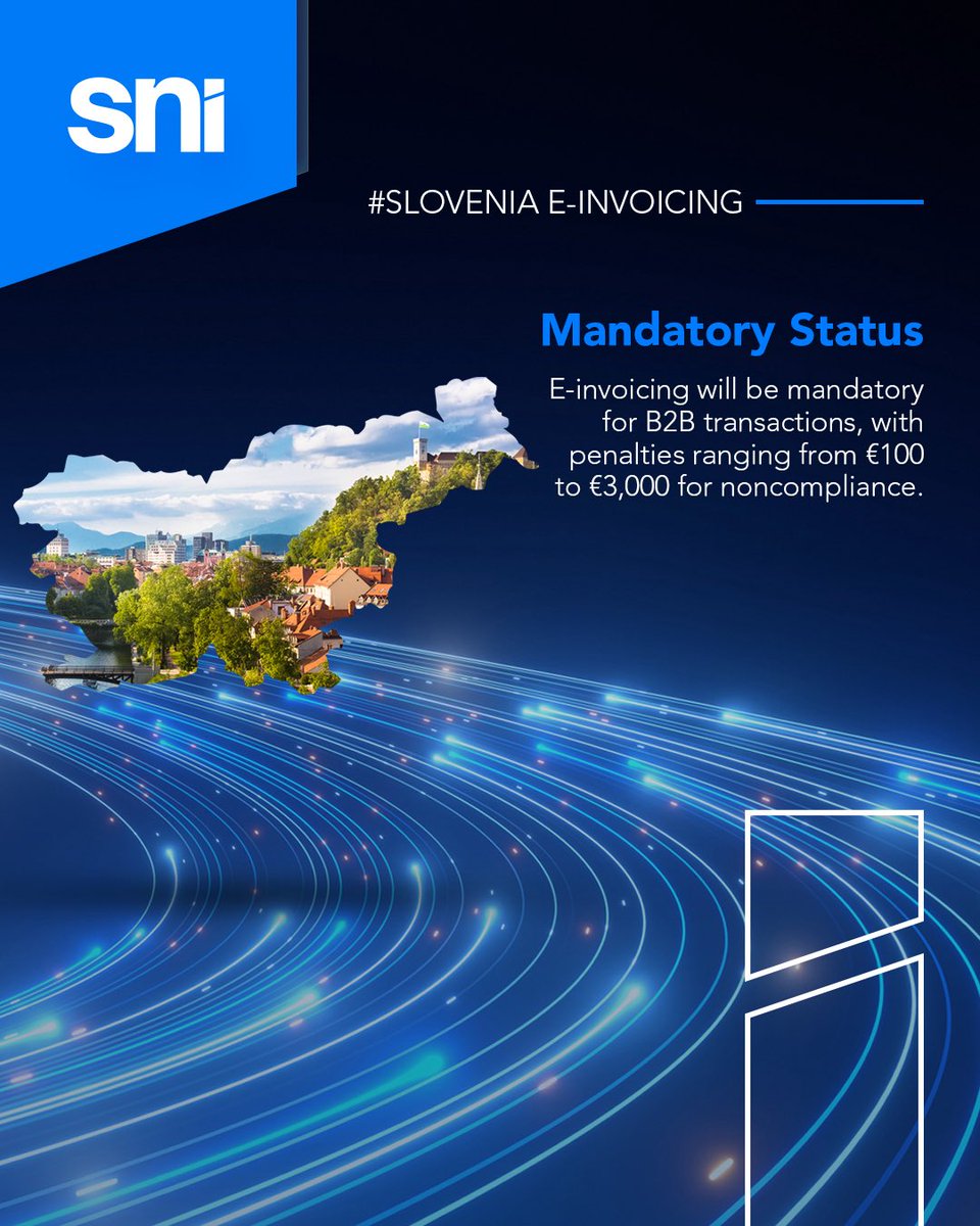 Discover how SNI solutions ensure compliance with Slovenia’s e-invoicing regulations.

#sni #snitechnology #Slovenia