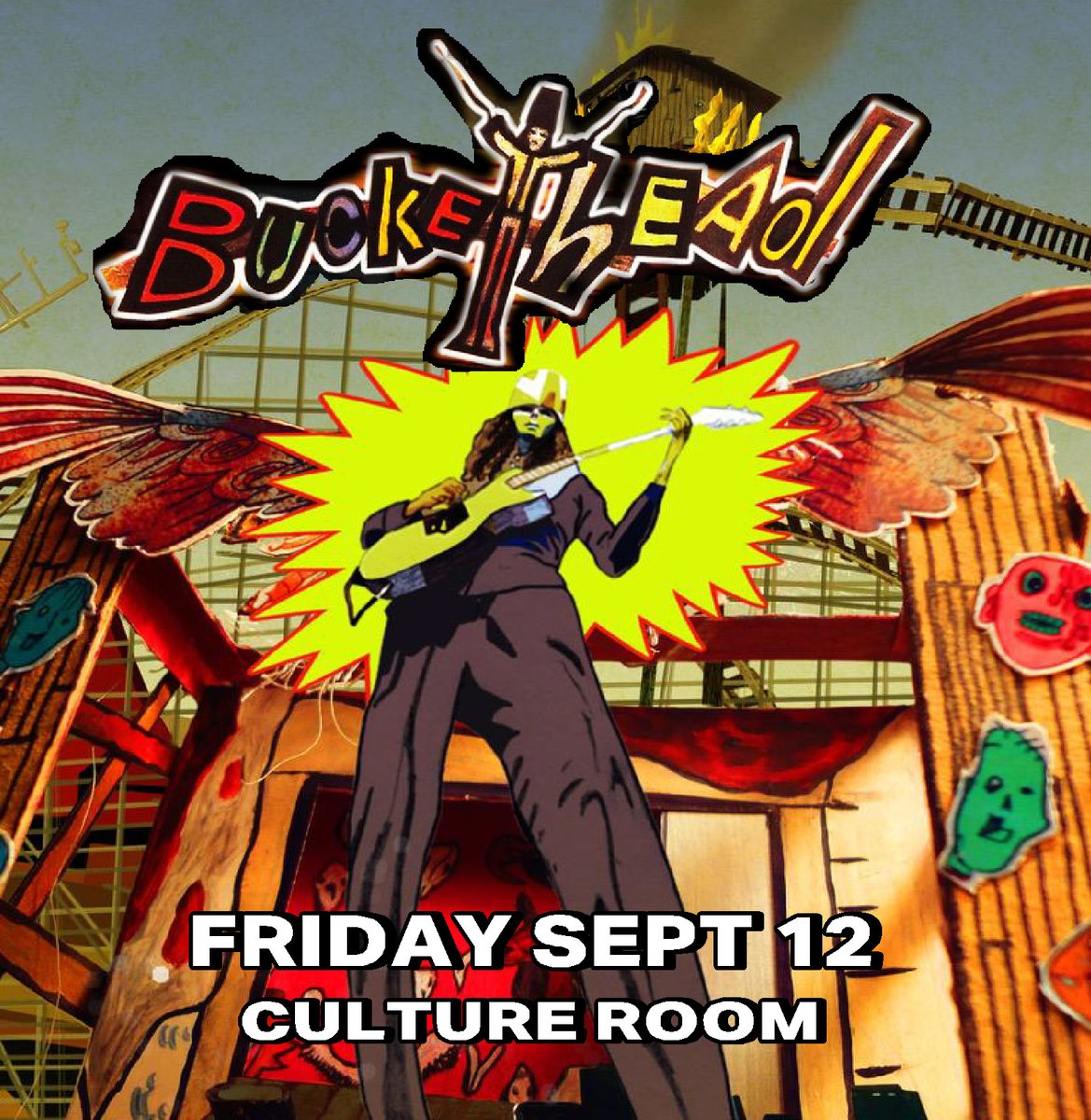 CultureRoom (@cultureroom) on Twitter photo Just announced! Buckethead - Friday, September 12 <a href="/CultureRoom/">CultureRoom</a> Tix on sale Friday, June 27 ticketmaster.com/event/0D0062D2… Just announced! Buckethead - Friday, September 12 <a href="/CultureRoom/">CultureRoom</a> Tix on sale Friday, June 27 ticketmaster.com/event/0D0062D2…