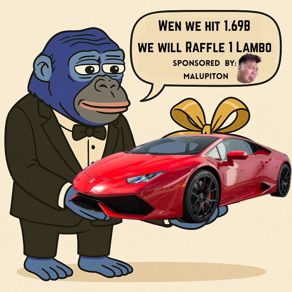 Ronin Monke (@ronkeonron) on Twitter photo 🔥 $RONKE & <a href="/RonenCars/">Ronen Cars</a> COLLAB GIVEAWAY 🔥
🚀1 LAMBO GIVEAWAY🚀
TO PARTICIPATE:
🔹FOLLOW <a href="/RonkeOnRon/">Ronin Monke</a> & <a href="/RonenCars/">Ronen Cars</a>
🔹LIKE & RT
🔹TAG 3 FRIENDS
🐒DONT MISS THIS UNIQUE CHANCE🐒 🔥 $RONKE & <a href="/RonenCars/">Ronen Cars</a> COLLAB GIVEAWAY 🔥
🚀1 LAMBO GIVEAWAY🚀
TO PARTICIPATE:
🔹FOLLOW <a href="/RonkeOnRon/">Ronin Monke</a> & <a href="/RonenCars/">Ronen Cars</a>
🔹LIKE & RT
🔹TAG 3 FRIENDS
🐒DONT MISS THIS UNIQUE CHANCE🐒
