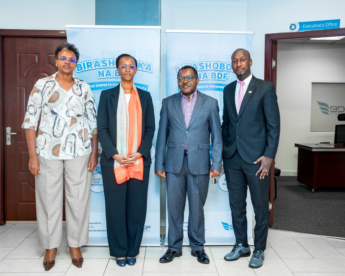 BPR Bank Rwanda Plc (@bprbankrw) on Twitter photo This afternoon, our Managing Director <a href="/Peshmutesi/">Patience Mutesi Gatera</a> paid a courtesy visit to <a href="/BDF_rw/">BDF_rw</a> and met with CEO <a href="/vimunyeshyaka/">vincent munyeshyaka</a> to appreciate them as a valued customer & partner. We remain committed to supporting their mission in driving SME growth & economic development. #BPRAt50 This afternoon, our Managing Director <a href="/Peshmutesi/">Patience Mutesi Gatera</a> paid a courtesy visit to <a href="/BDF_rw/">BDF_rw</a> and met with CEO <a href="/vimunyeshyaka/">vincent munyeshyaka</a> to appreciate them as a valued customer & partner. We remain committed to supporting their mission in driving SME growth & economic development. #BPRAt50