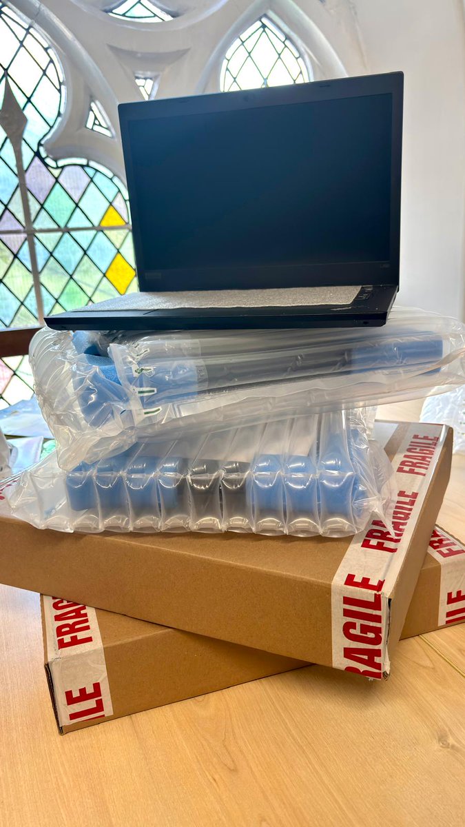 Second year in a row and we have been able to purchase some laptops for our team with the support of our corporate partners <a href="/MELResearch/">M·E·L Research</a>  Our sincere thanks to those who ran the AJ Bell Half Marathon in Birmingham last month and raised £1,162 for our charity! Thank you so much!