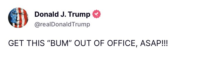 🚨BREAKING: President Trump is DONE with Rep.  Thomas Massie