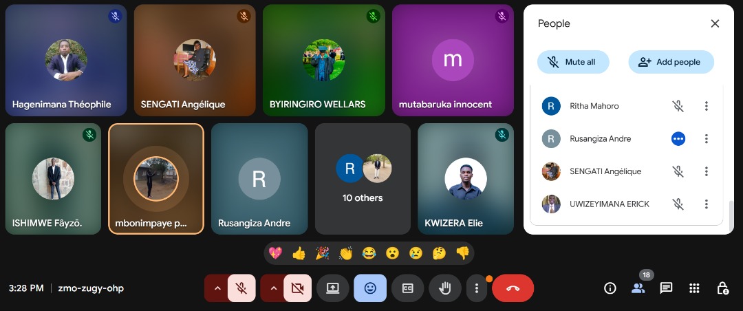 #Birikuba_Nonaha: Umuhuzabikorwa w'Inama y'Igihugu y'Urubyiruko ku rwego rw'Akarere <a href="/Pascal_Mboni/">MB.Pacco</a> ayoboye Inama mu buryo bw'ikoranabuhanga yo gutegura #Isuzumabikorwa by'Urubyiruko byakozwe 2024-2025. Ni inama y'Urubyiruko ruhagarariye urundi kuva ku murenge kugeza ku karere.