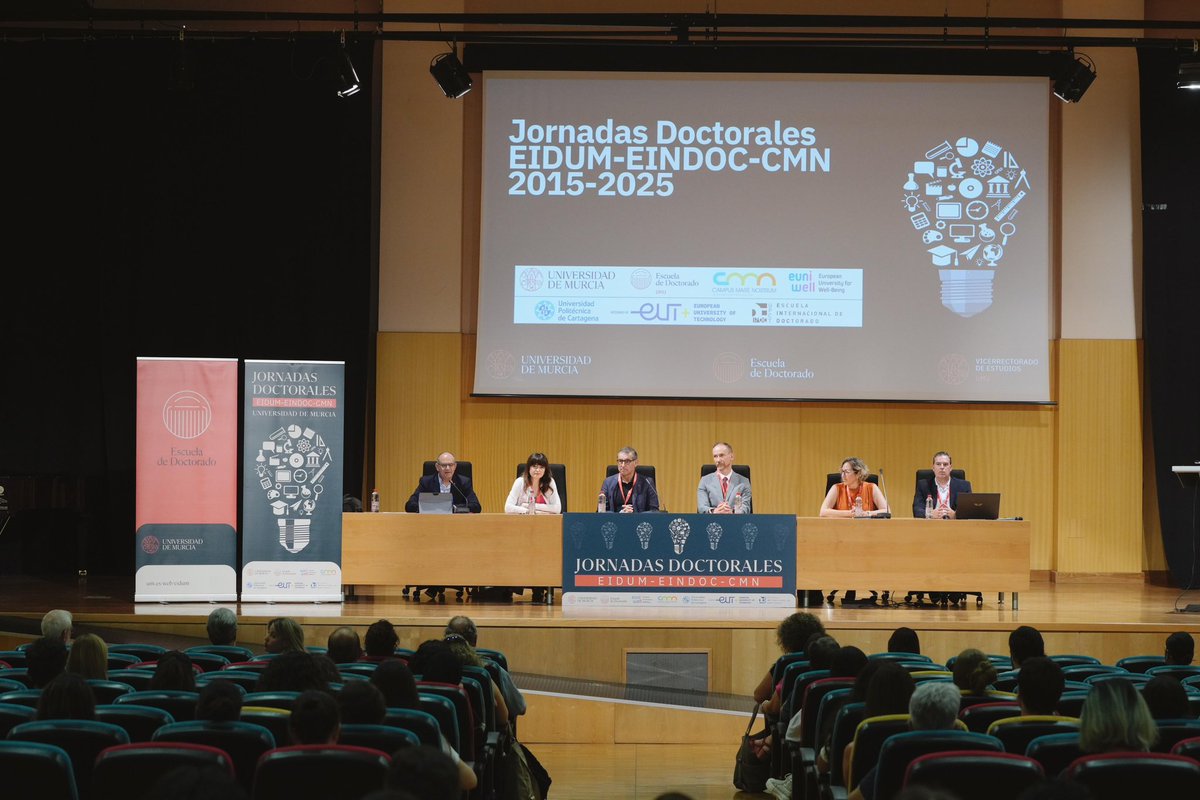 José Luján Alcaraz (@joselujanrector) on Twitter photo Inauguramos las X Jornadas Doctorales organizadas por <a href="/EidUM_/">Eidum</a> y #EINDOC, con el impulso del Campus Mare Nostrum. Un espacio de compromiso con la ciencia entre <a href="/UMU/">Universidad Murcia</a> y <a href="/UPCToficial/">Universidad Politécnica de Cartagena | UPCT</a> para quienes construyen el futuro desde la investigación. Inauguramos las X Jornadas Doctorales organizadas por <a href="/EidUM_/">Eidum</a> y #EINDOC, con el impulso del Campus Mare Nostrum. Un espacio de compromiso con la ciencia entre <a href="/UMU/">Universidad Murcia</a> y <a href="/UPCToficial/">Universidad Politécnica de Cartagena | UPCT</a> para quienes construyen el futuro desde la investigación.