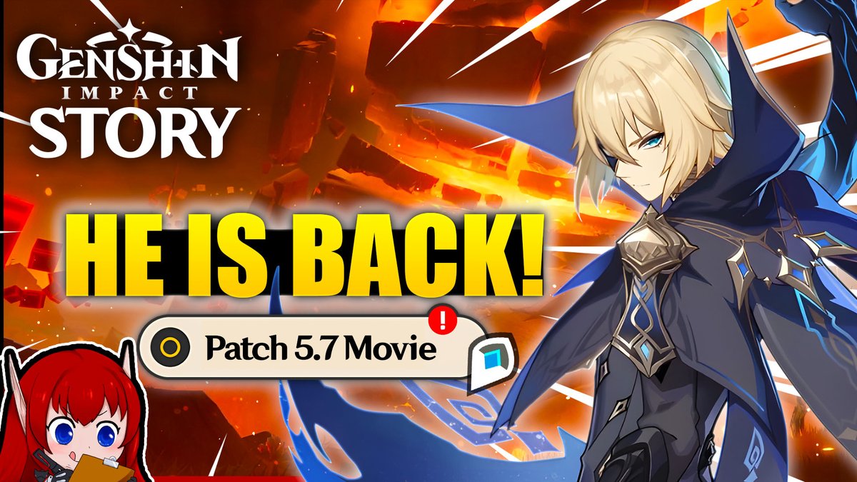 No matter you were Genshin players now or Genshin players before, you might be interested in the Story of this guy.  Dainself is back on Genshin Impact version 5.7, and here is the story summary in 4K Movie style!  

Link : 🔛 youtu.be/cdrN_8Y5uPc
PST always guarantee quality