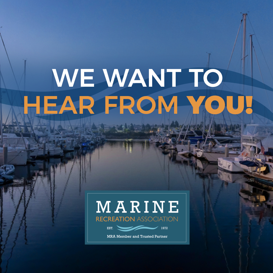 📸 We want to hear from YOU!
What’s new at your marina or boatyard?
🏗️ New docks?
🎣 Community events?
🛠️ Cool upgrades?
marina.org/cpages/contact… 
#MarinaUpdates #MemberSpotlight #StrongerTogether #YourMRA