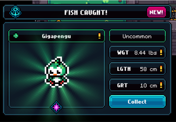Finally! Been fishing for almost a week now and this is the first Gigapengu I caught.

When it rains, it pours?