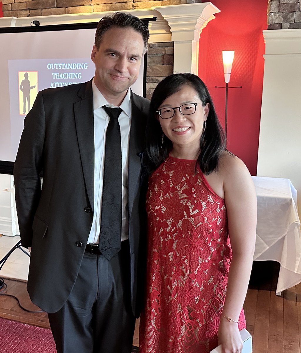 SurgEdMD's tweet image. Congratulations to Dr. Jenny Cai, Director of Emergency General Surgery and Associate Program Director @rwjsurgery for winning Teacher of the Year!! ππ½ππ½ππ½ππ½πͺπ½πͺπ½@RWJMS @DylanRNieman @RachelChoron @A_Teich