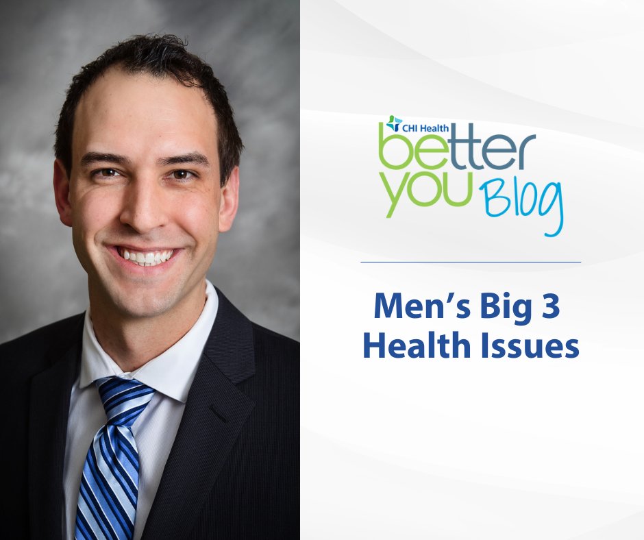 Don't wait until it's too late! ⏰ There are 3 health issues every man should know about. Jared Scherer, PA-C, breaks down the top concerns &amp; offers practical tips to stay healthy. Read now &amp; level up your well-being: ow.ly/1GL450W3GYc

#MensHealthMonth