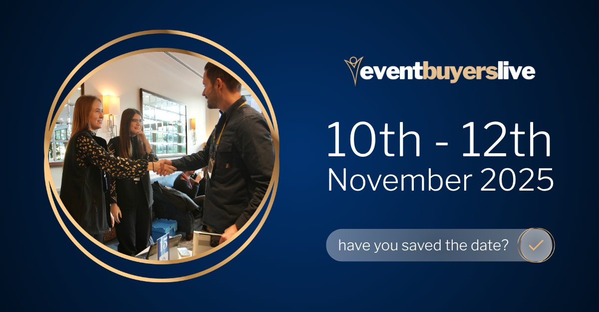 Have you saved the date?

📅 10th - 12th November 2025
📍 Carden Park Hotel

#EBL25 #EventProfs #EventsIndustry