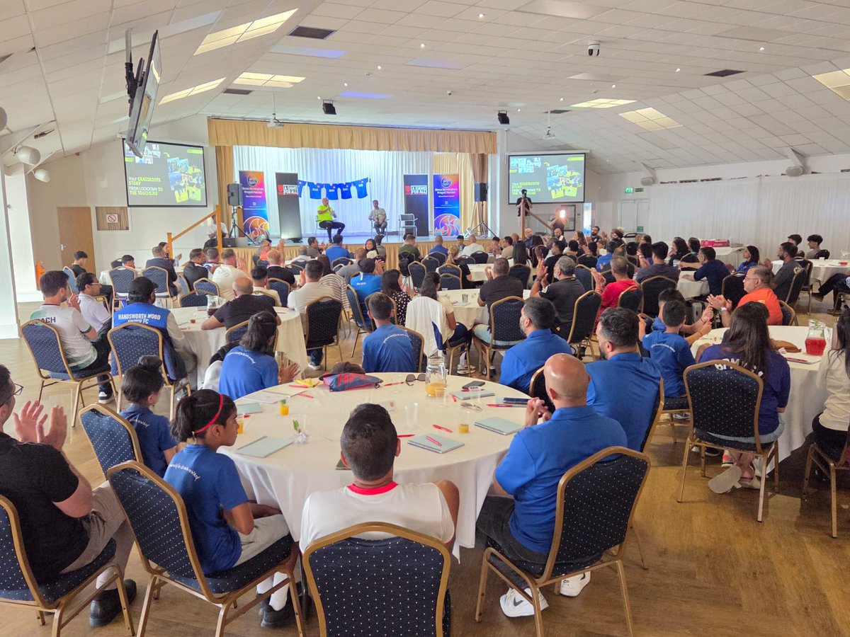 chauhnz's tweet image. Last Wednesday we hosted an amazing event bringing communities together including new fans who found football through their children ⚽️

Stories were shared, role models inspired, and the power of football to unite &amp;amp; uplift was felt by all.

This is why we do it. ❤️ #Football