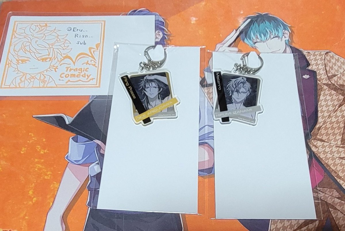 【交換、譲渡】ヒプノシスマイク オンラインくじ アクリルキーホルダー 10thLIVE

譲▶︎帝統、一二三
求▶︎異種簓or定価+送料