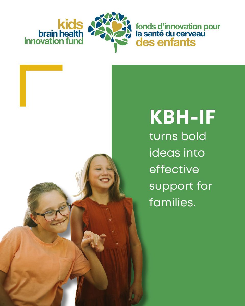 Kids Brain Health Innovation Fund (KBH-IF), Canada’s first investment and venture philanthropy initiative in pediatric neurodevelopmental disability, is dedicated to scaling and advancing proven, evidence-based solutions for children and their families. Learn more: