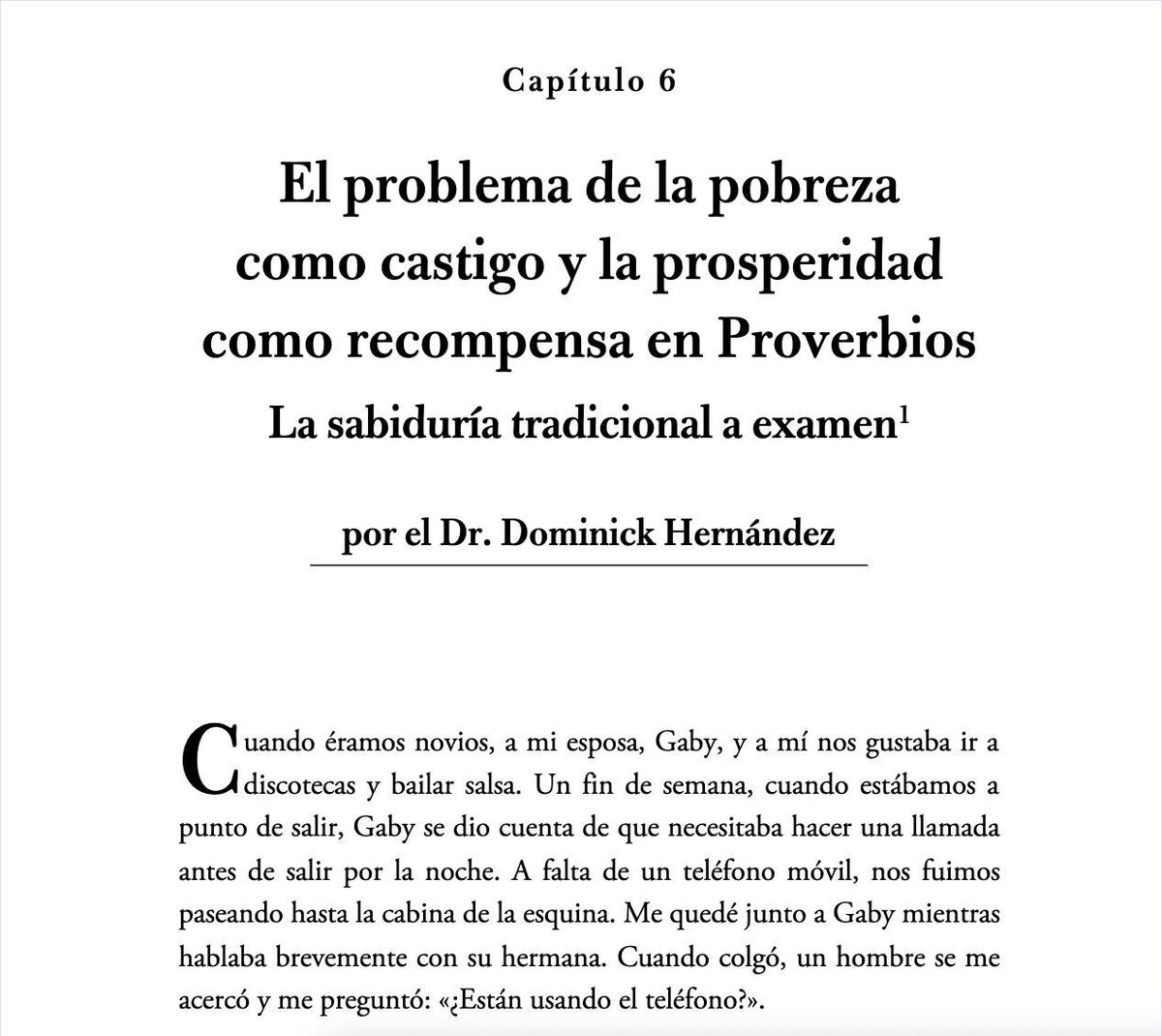 Dom_S_Hernandez's tweet image. ¿Cómo entender proverbios que relacionan riqueza con rectitud y pobreza con castigo?🤔
¿Son verdaderos si no coinciden con la experiencia humana?
Lee mi artículo GRATIS y descubre cómo enfrentamos este dilema.
🔗academia.edu/130108634/El_p…