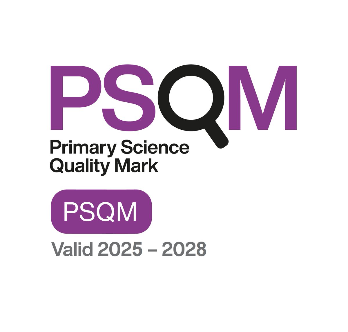 We are delighted to have received our Primary Science Quality Mark which recognises a whole school commitment to raising the profile &amp; quality of science education, helping children recognise the value &amp; relevance of science in their lives both now &amp; in the future.#PSQMAwards24