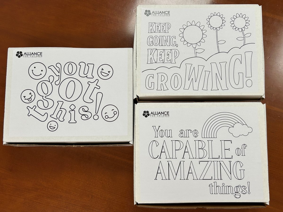 afc_tarrant's tweet image. Did you know we hand out "Coping Kits" to our kiddos? Inside are different activities and encouragements to promote self-care, self-regulation and relaxation. Blowing bubbles, coloring, or playing with fidgets are all easy implementations that any child (or adult) can do!