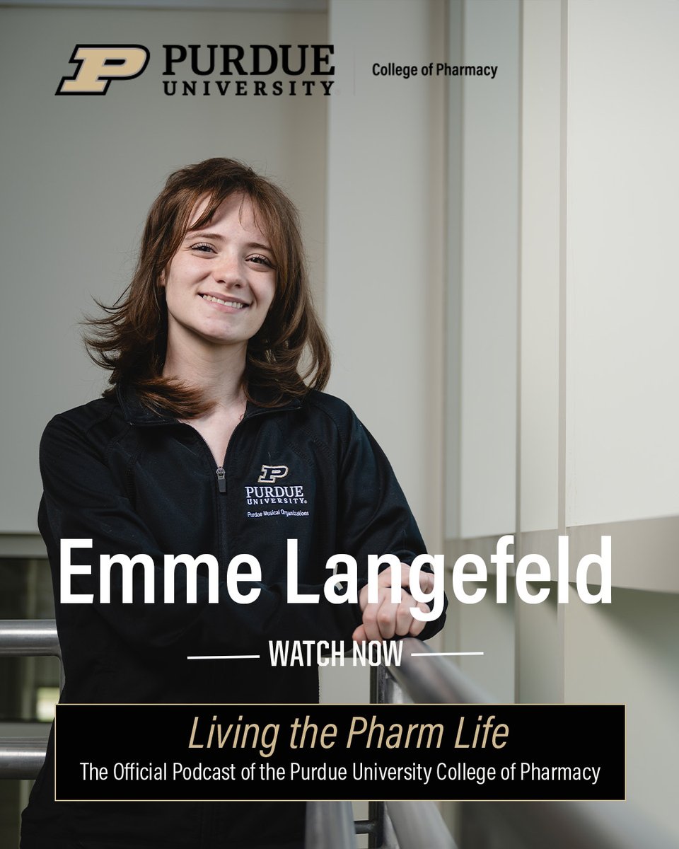 Meet Emme Langefeld, a second-year pre-professional pharmacy student and proud Purduette! 
She shares how she balances the demands of Purdue’s pharmacy program with her passion for music.
Listen to learn how she continues to take #giantleaps. loom.ly/7jOfS_A