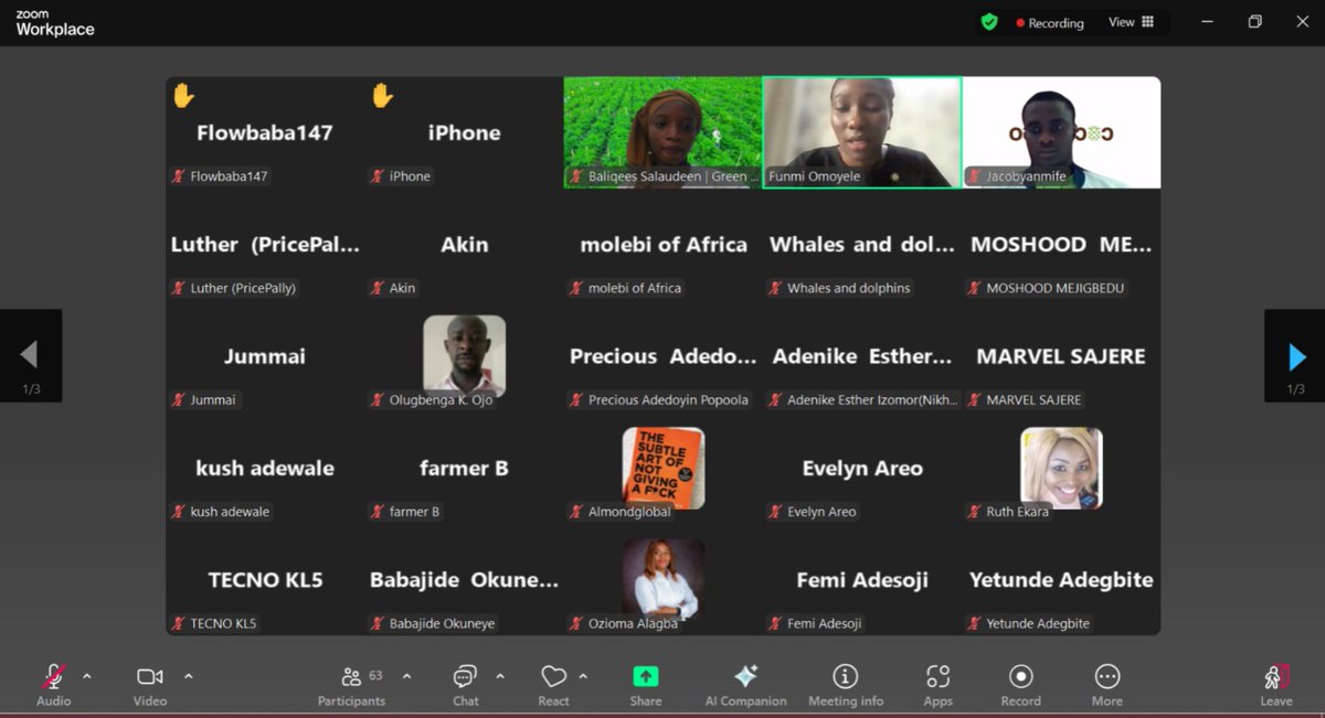 Last week, I joined top agric innovators <a href="/akinwale_cfi/">Farmer Akin Alabi®</a> , Luther Lawoyin of <a href="/PricePally/">PricePally</a> &amp; Jacob Abiodun to share how we crafted winning pitches at the 1st #LagosAgrithon

Planning to apply this year? Watch the replay: youtu.be/MiepYAR-H8Y
Apply: lagosagrinnovation.com/agrithon_regis…

Qees🌹