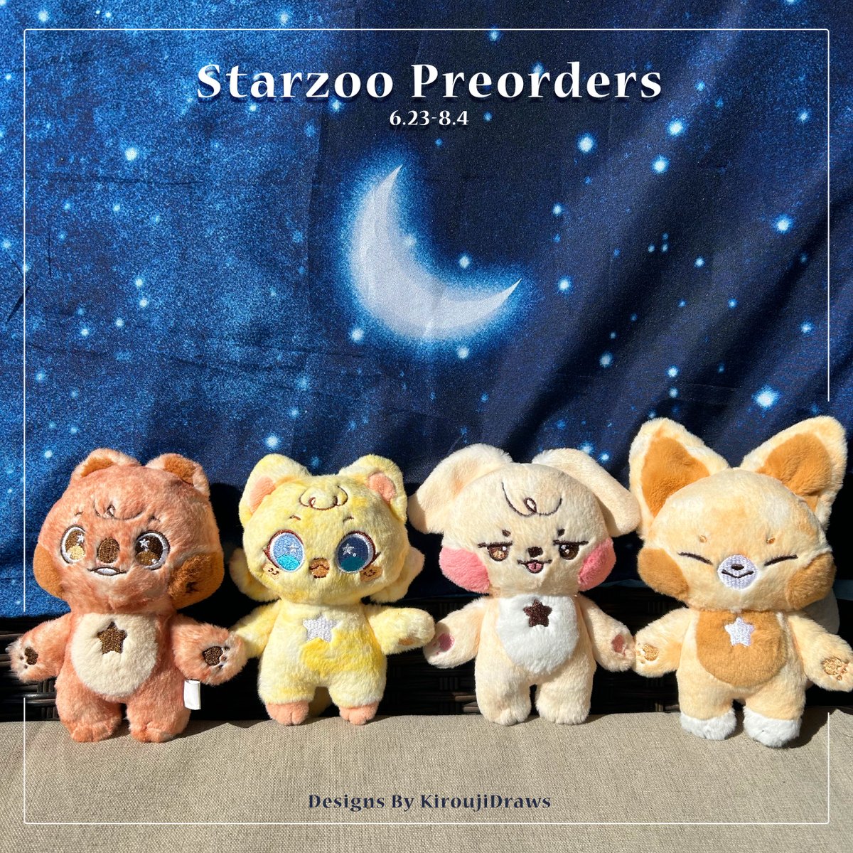 kiroujidraws's tweet image. (RTs 💛)
Starzoo Pre0rders are now open!
6.23-8.4
Link ⬇️